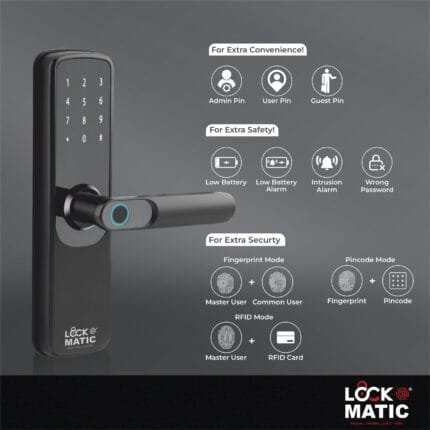 LOCKOMATIC CLASSIC best smart lock in india