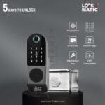 lockomatic smarty smart lock best smart lock in india free smart lock installation digital lock