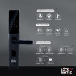lockomatic thunder smart lock best smart lock in india free smart lock installation digital lock