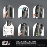 lockomatic twister smart lock best smart lock in india free smart lock installation digital lock
