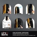 lockomatic twister smart lock best smart lock in india free smart lock installation digital lock