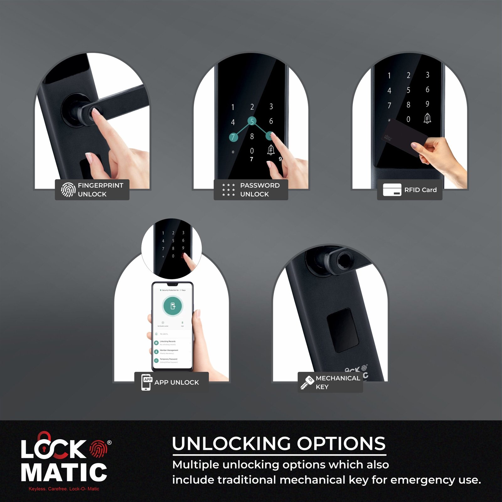 lockomatic thunder smart lock best smart lock in india free smart lock installation digital lock