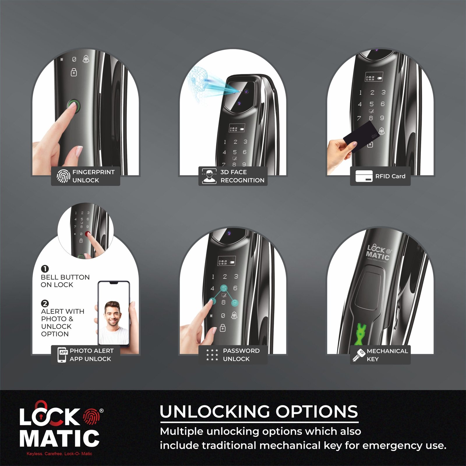 lockomatic twister smart lock best smart lock in india free smart lock installation digital lock